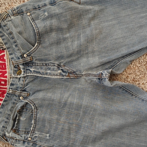 Vintage y2k Unionbay Light Wash Straight Leg Jeans - Picture 5 of 11